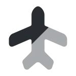 Airplane SVG Icon